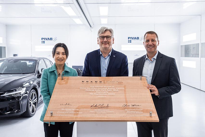 Volvo introduces its certified damage repair centre in Malaysia 