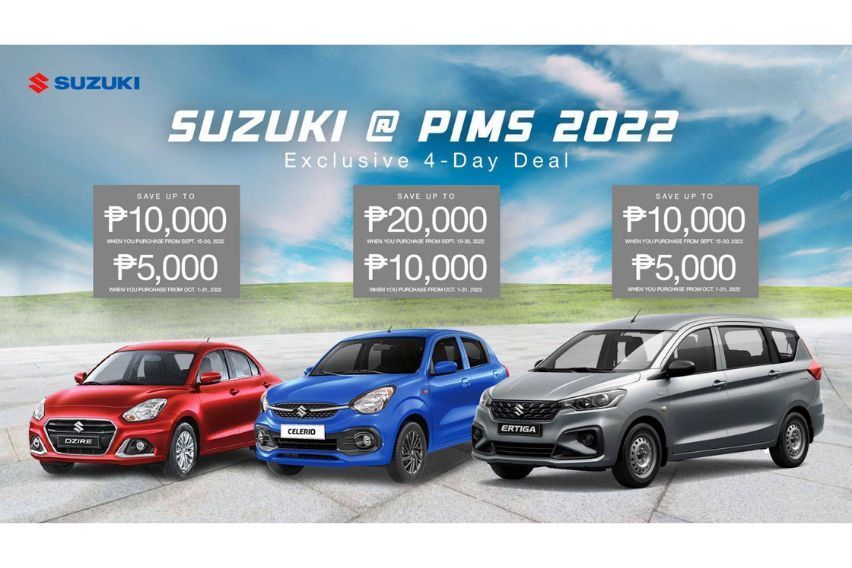 Exclusive deals, fun activities, and new special model await Suzuki customers at PIMS 2022