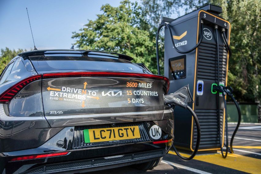 Driven To Extremes Euro EV Marathon featuring Kia EV6