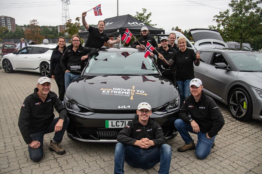 Driven To Extremes Euro EV Marathon featuring Kia EV6