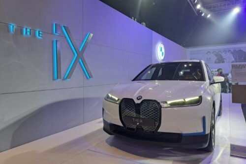 All-electric iX headlines BMW's display at PIMS 2022