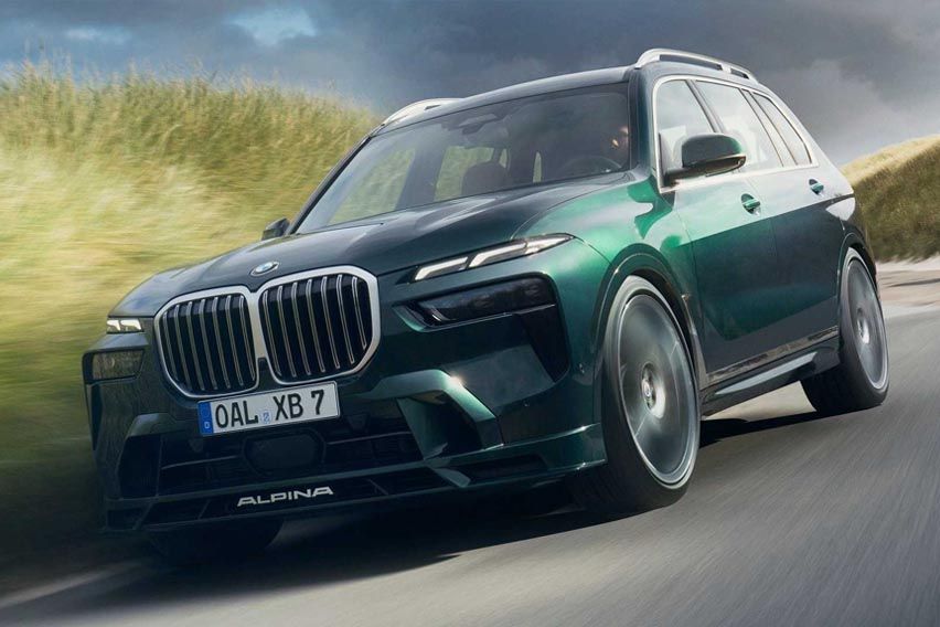 This stylish car is the 2023 BMW Alpina XB7; packs a 630hp twin-turbo V8 