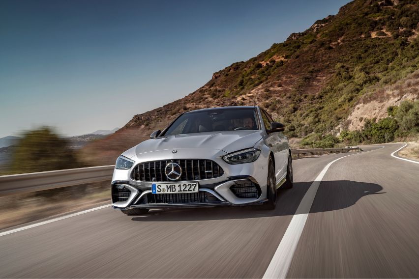 2024 Mercedes-AMG C 63 S E Performance equipped with technologies derived from F1