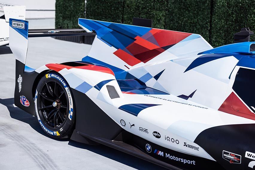 BMW Uncovers M Hybrid V8 Le Mans Race Car BMW Uncovers M Hybrid V8 Le Mans Race Car