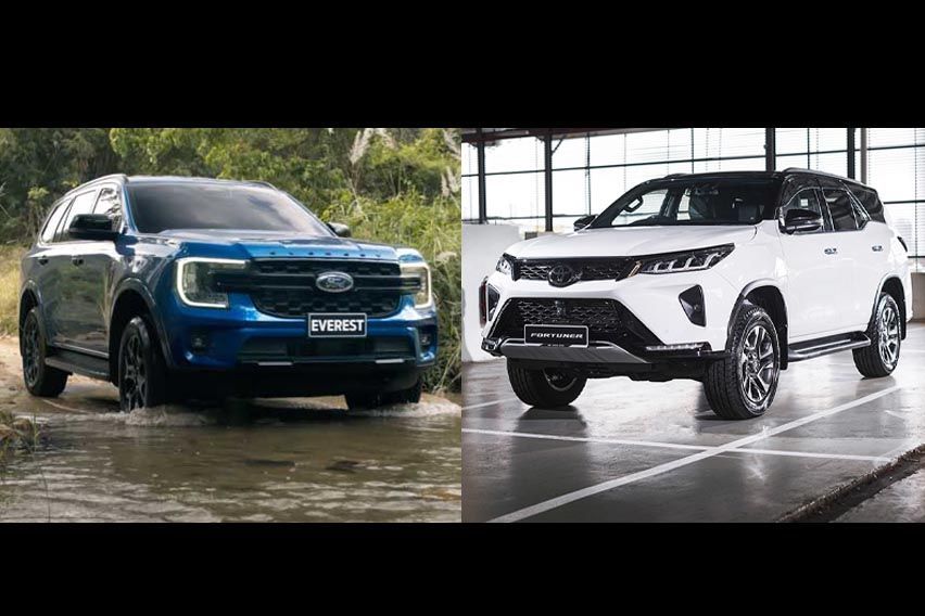 2022 Ford Everest vs Toyota Fortuner: The big SUV fight 