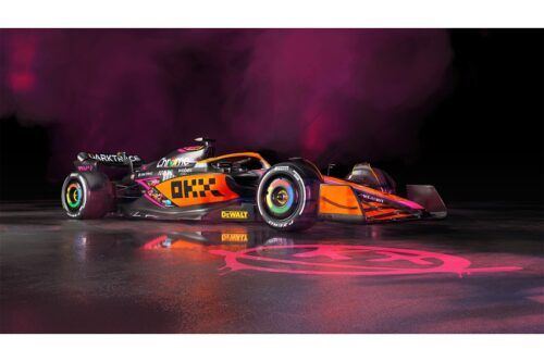 McLaren F1 car wears special livery for series return to Singapore, Japan