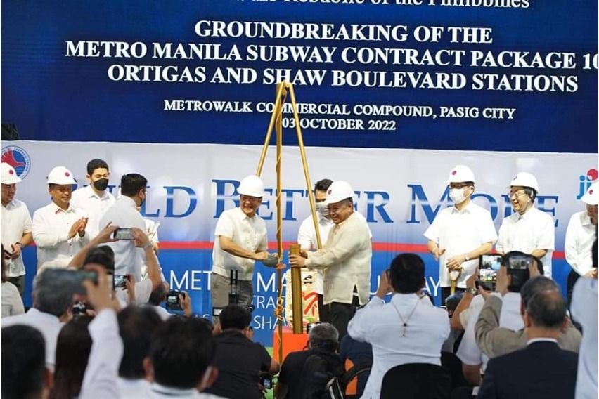 DOTr says Metro Manila Subway construction to create 18K jobs
