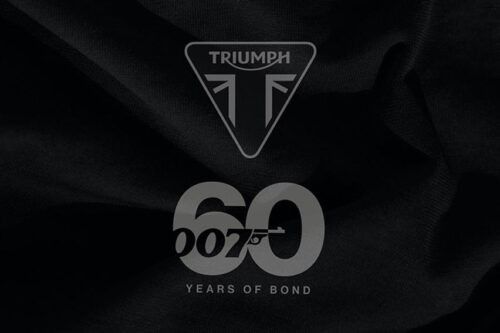 Triumph celebrates 60 years of James Bond films with a special edition model