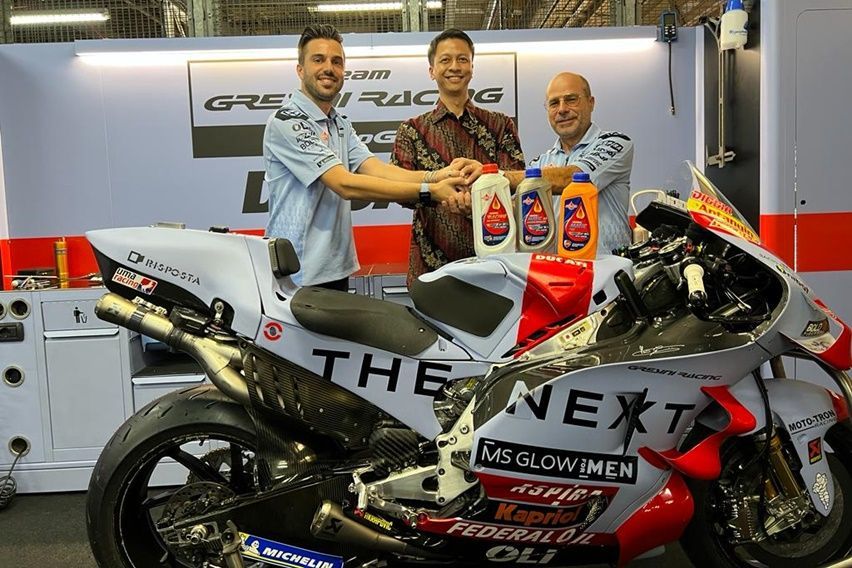 Federal Oil Kembali Jadi Sponsor Gresini Racing di MotoGP 2023