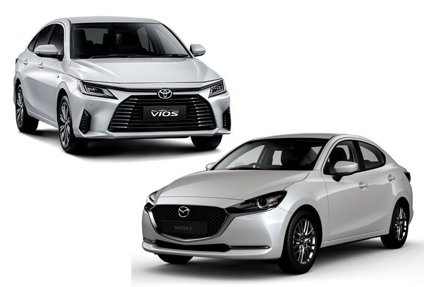 Duel Mesin dan Fitur All New Toyota Vios vs Mazda 2 Sedan, Mana yang Pantas Dibeli?