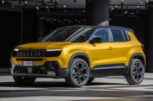 Jeep unveils its first EV, the Avenger subcompact SUV 