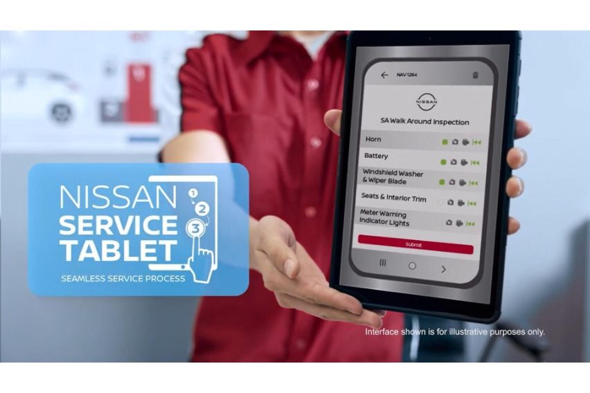 Nissan Service Tablet