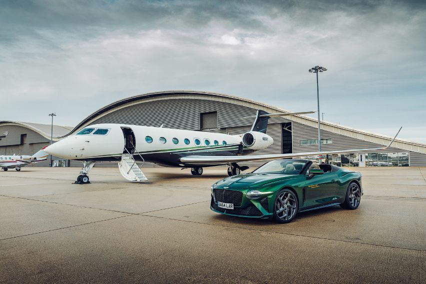 Two Flexjet bespoke luxury aircraft draw inspiration from Bentley Bacalar