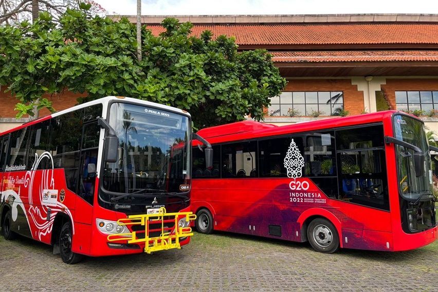Ramaikan Sustainable Transportation Forum 2022 Bali, TKDN Pamer Fitur Keselamatan Canggih untuk Bus