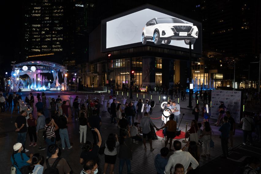 Nissan Kicks e-Power 3D billboard
