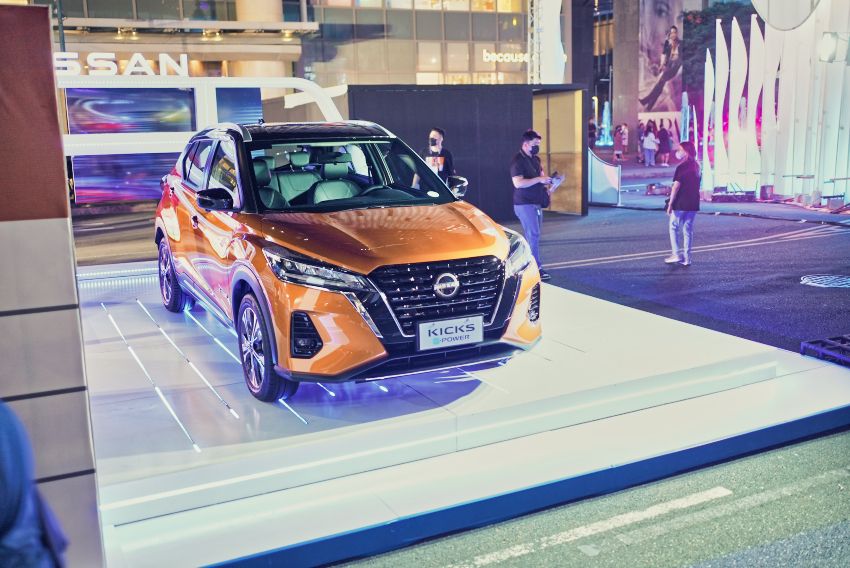 Nissan Kicks e-Power 3D billboard Media on display