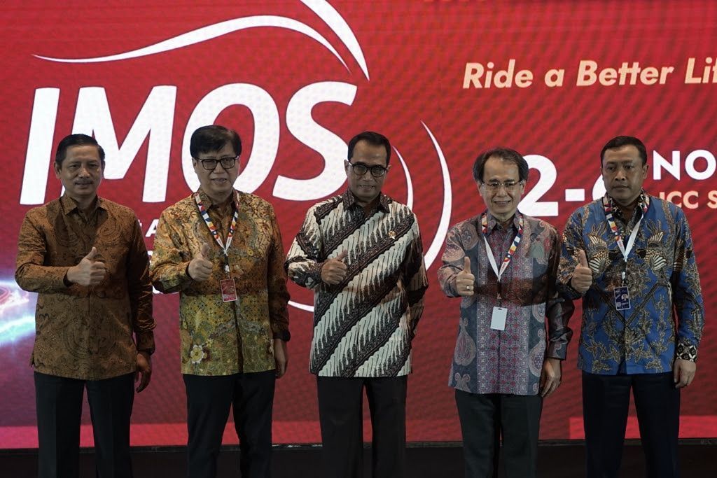 IMOS 2022 Resmi Dibuka, Menhub Harap Jadi Tonggak Kebangkitan Industri Motor Indonesia
