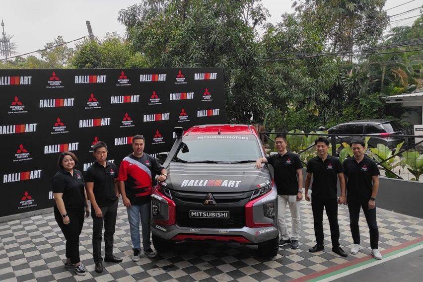 Pakai Mitsubishi Triton, Rifat Sungkar Siap Menangkan Asia Cross Country Rally 2022