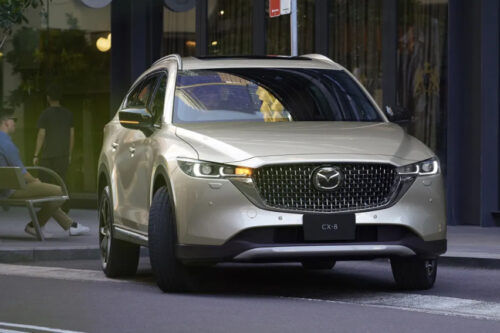 2023 Mazda CX-8 debuts in Japan with a new look and more tech