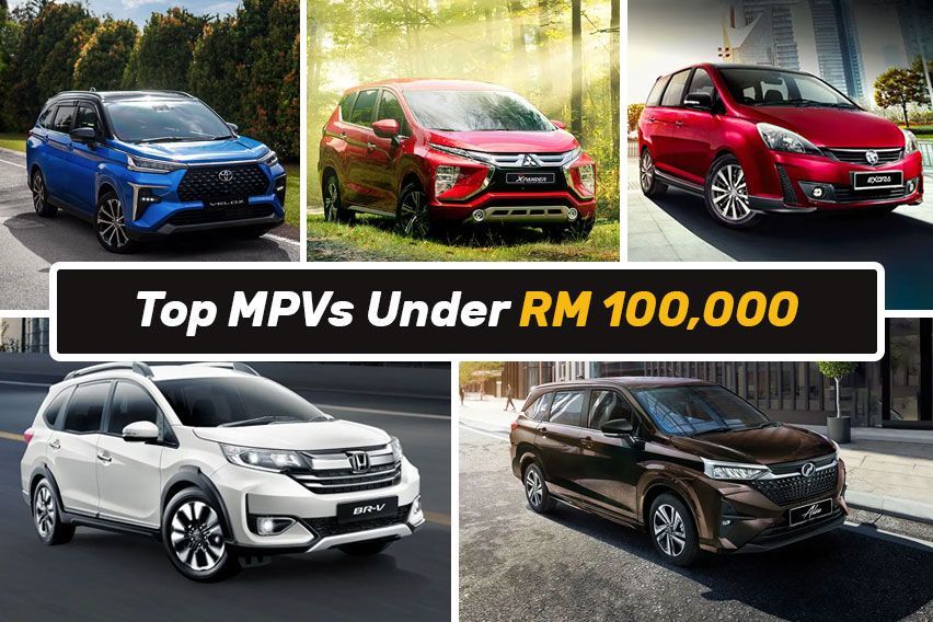 Top five MPVs under RM 100,000
