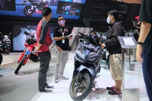 Honda Raih Penjualan Sebanyak 548 Unit di IMOS 2022, New Vario 125 Paling Laris