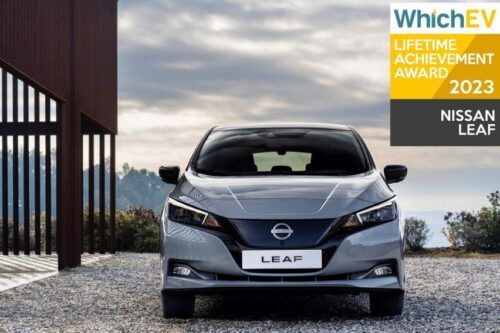 Nissan Leaf bags lifetime achievement award from WhichEV for its contribution to EV market