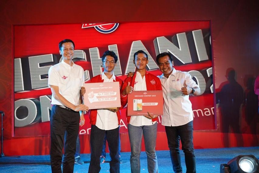 Federal Oil Lahirkan Mekanik Sepeda Motor Terbaik di Mechanic Contest 2022