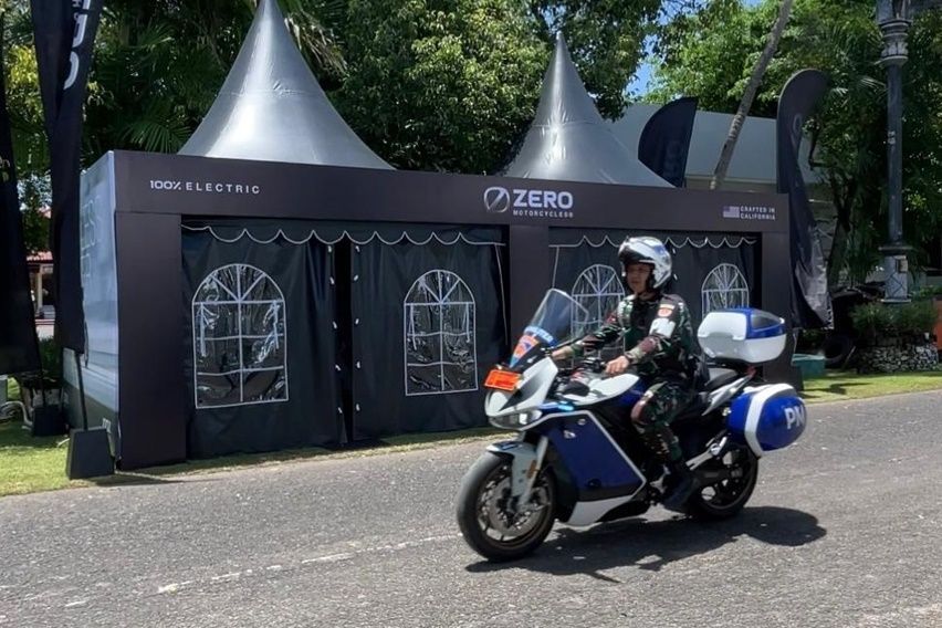 Zero Motorcycles Jadi Armada Keamanan TNI dan Polri Selama KTT G20 di Bali