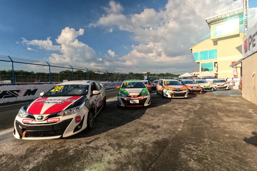 LINEUP OF VIOS OMR CARS