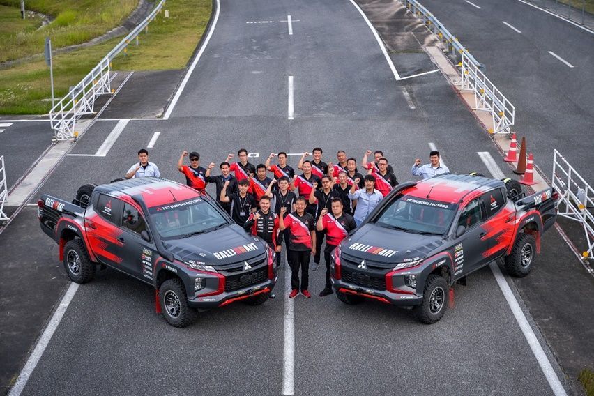 Tim Mitsubishi Ralliart Bersiap Lahap Asia Cross Country Rally