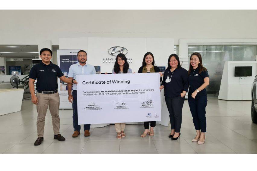 2 winners of Hyundai PH’s FIFA World Cup Qatar 2022 Test Drive Promo named