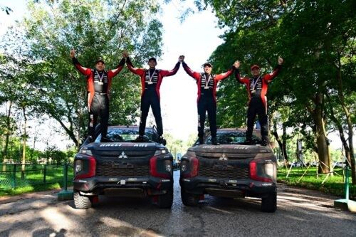 Final di Angkor Wat, Team Mitsubishi Ralliart Jadi Kampiun di AXCR 2022!