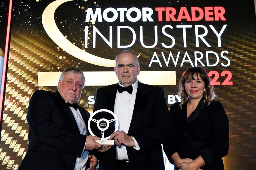 MG at Motor Trader Industry Awards 2022
