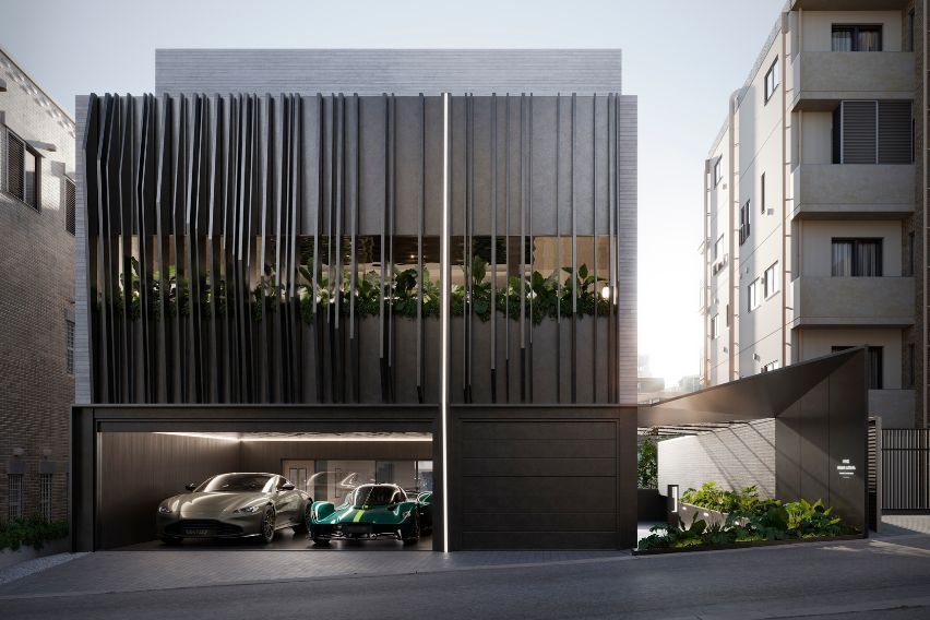 Aston Martin applies design expertise to new luxury house in Japan