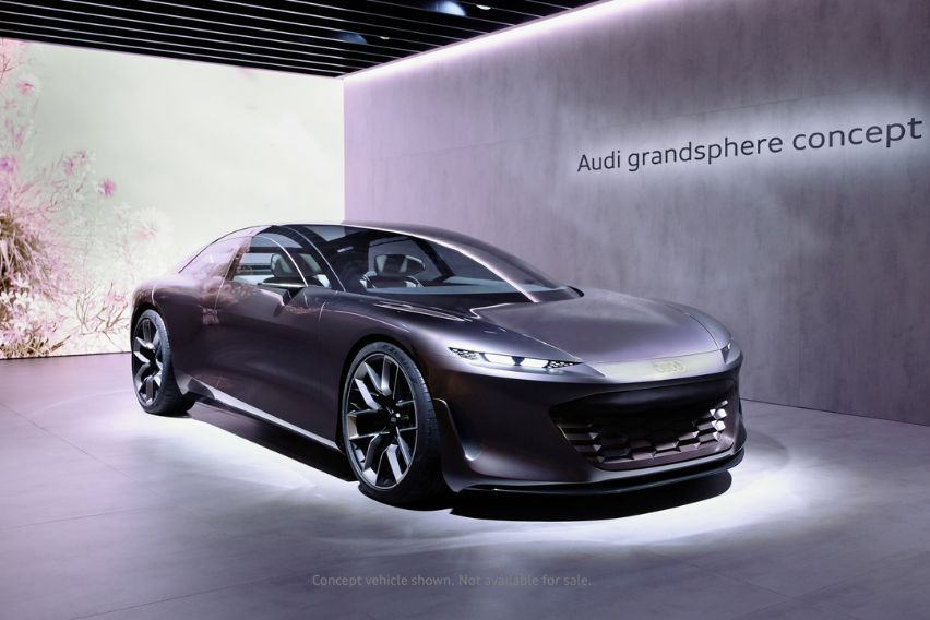Audi’s first digital artwork is inspired by 'grandsphere' concept