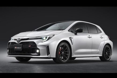 9 units limited 2023 Toyota GR Corolla introduced in Thailand 