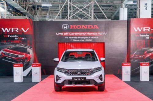 Honda Mulai Produksi Massal All New WR-V di Pabrik Karawang