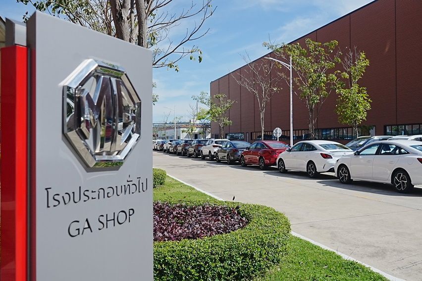 Lini Mobil MG Dibuat di Thailand, Seperti Ini Pabriknya