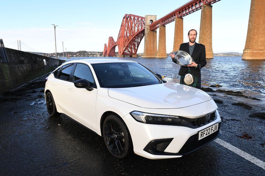 Honda Civic e:HEV crowned as Scottish Car of the Year 2022