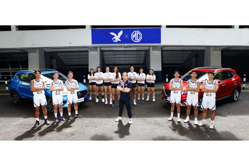 MG PH further supports local athletes with Ateneo Blue Eagles
