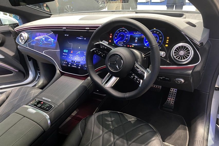 Mercedes EQS interior