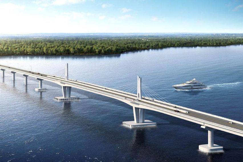 Panguil Bridge in Mindanao is now 61% complete