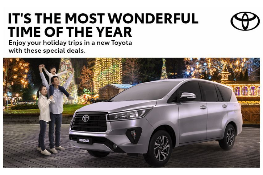 Toyota PH makes Christmas even merrier with exciting deals on select models
