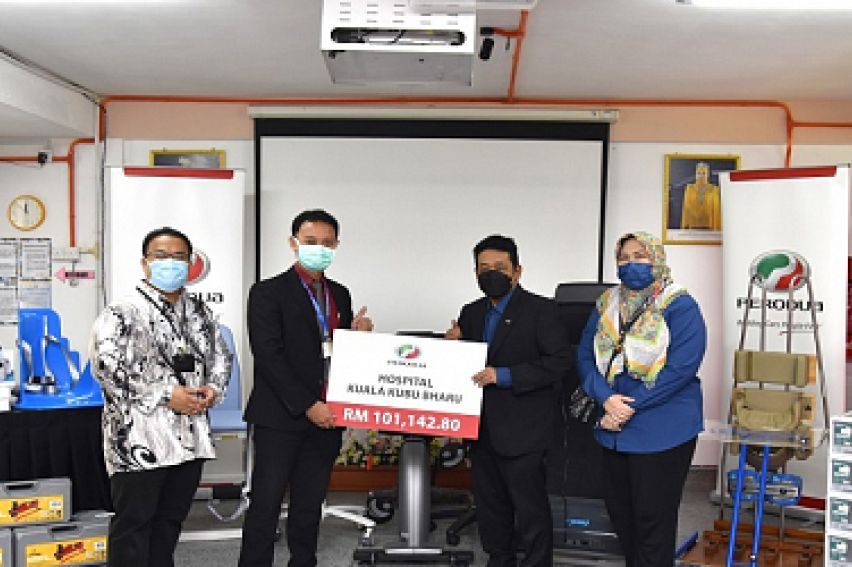Perodua donated RM 151,000 to public hospitals as a part of its CSR initiative