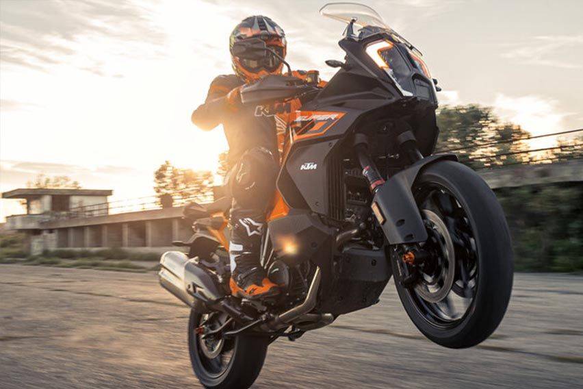 KTM 1290 Super Adventure S updated for the model year 2023 