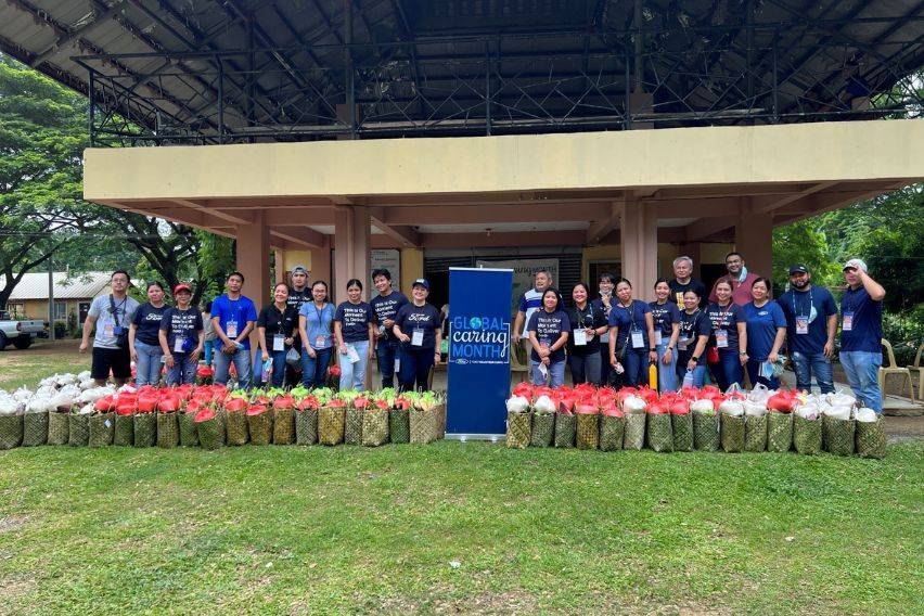 Ford PH employees participate in volunteer activities for Global Caring Month