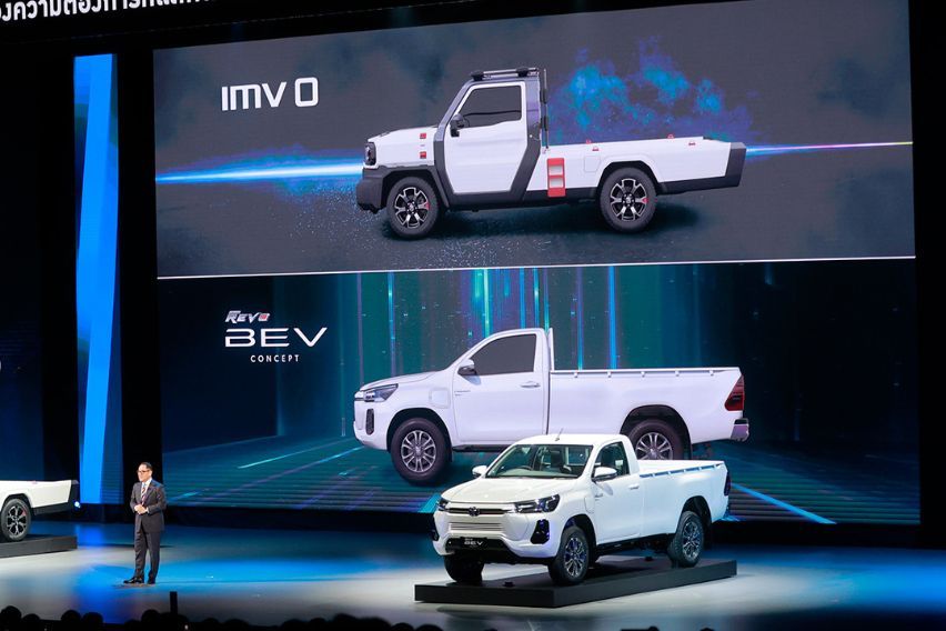 Toyota IMV O and Hilux Revo BEV