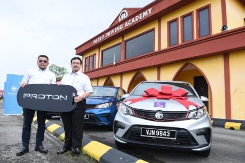 50 units of modified Proton Iriz delivered to Metro Driving Academy