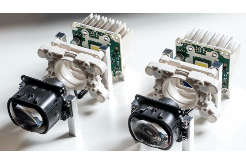 Porsche HD matrix technology for headlights