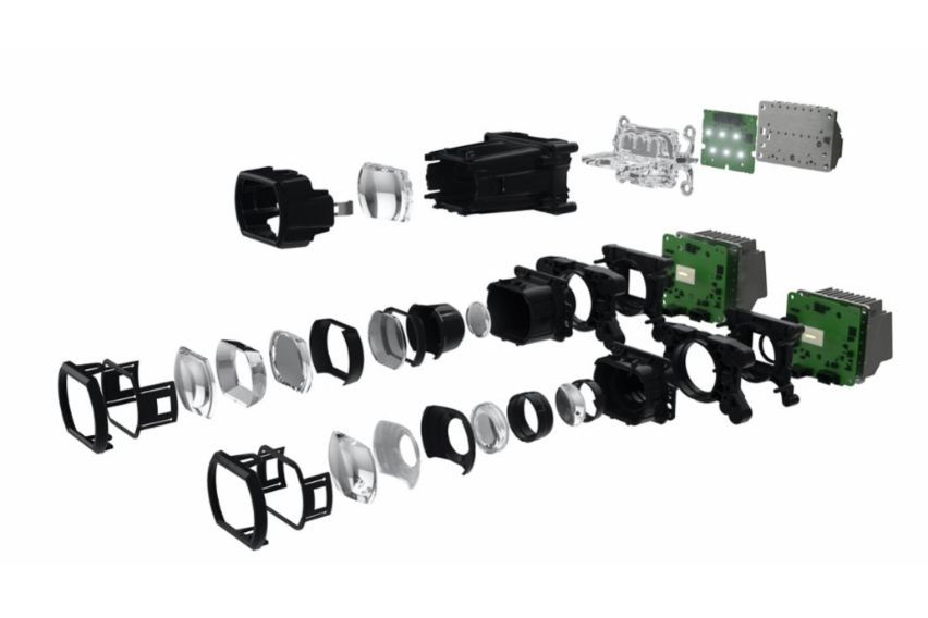 Porsche HD matrix technology for headlights